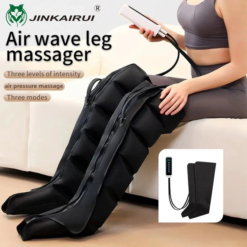 Electric Pneumatic Leg Massager – Thighs, Calves & Feet with Remote