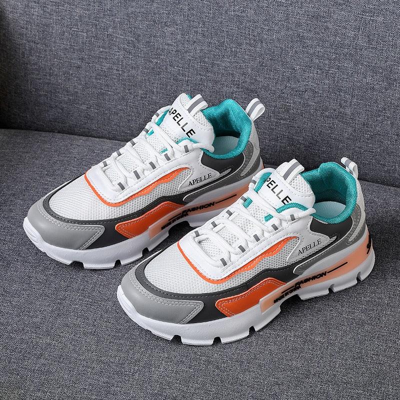 Women's Mesh Running Sneakers with Removable Insole