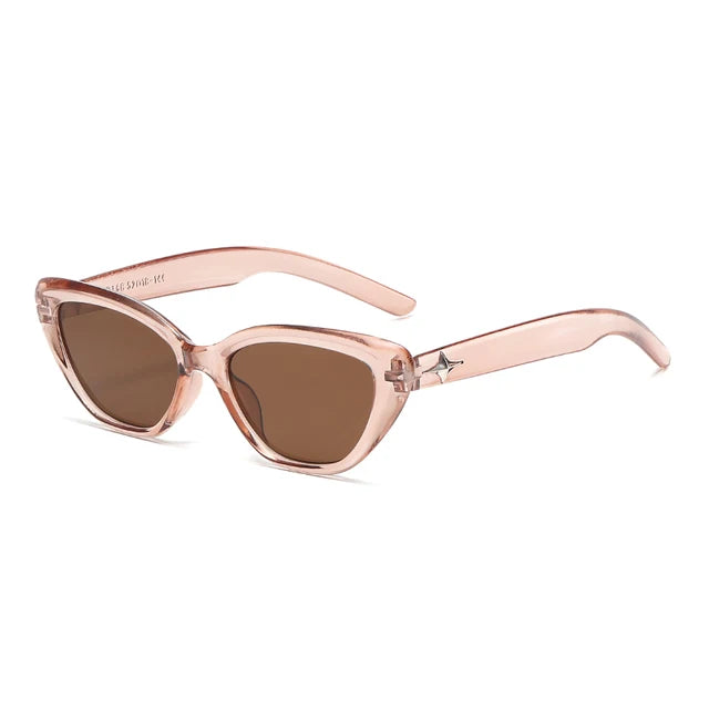 Fashion Cat Eye Sunglasses – Classic Rice Nail Design for Women & Men