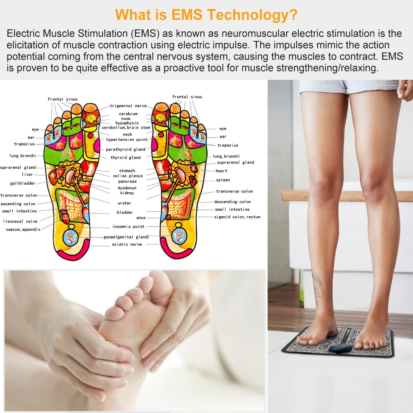 Foot Massage Pad – Reflexology & Relaxation Mat