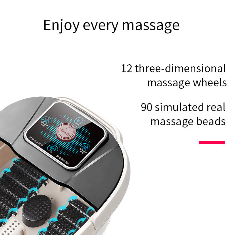 Automatic Heating Foot Bath Massager – Deep Soak & Relaxation