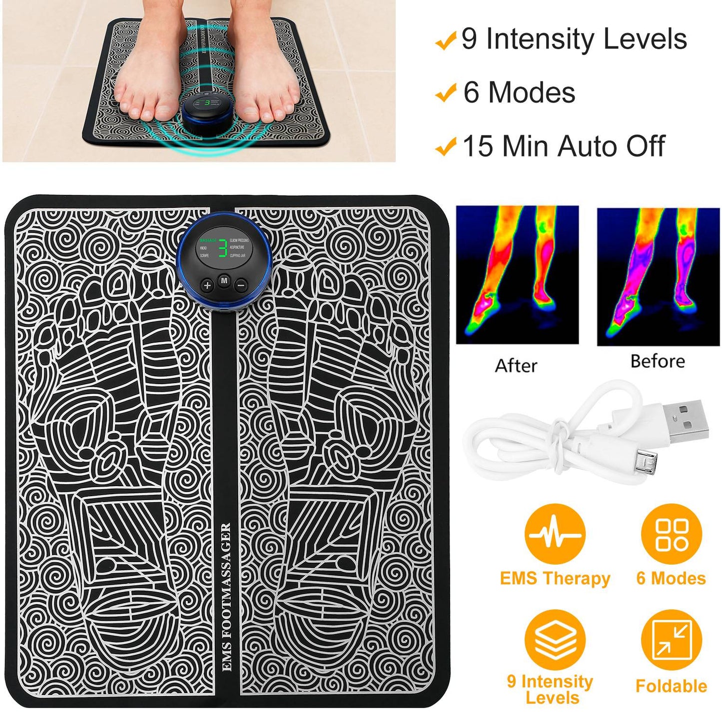 Foot Massage Pad – Reflexology & Relaxation Mat