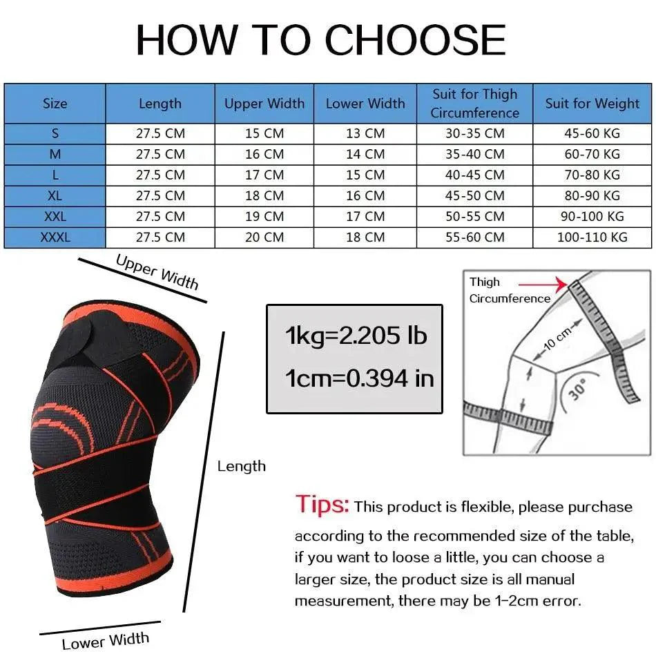 Compression Knee Sleeve – Sport Support Brace