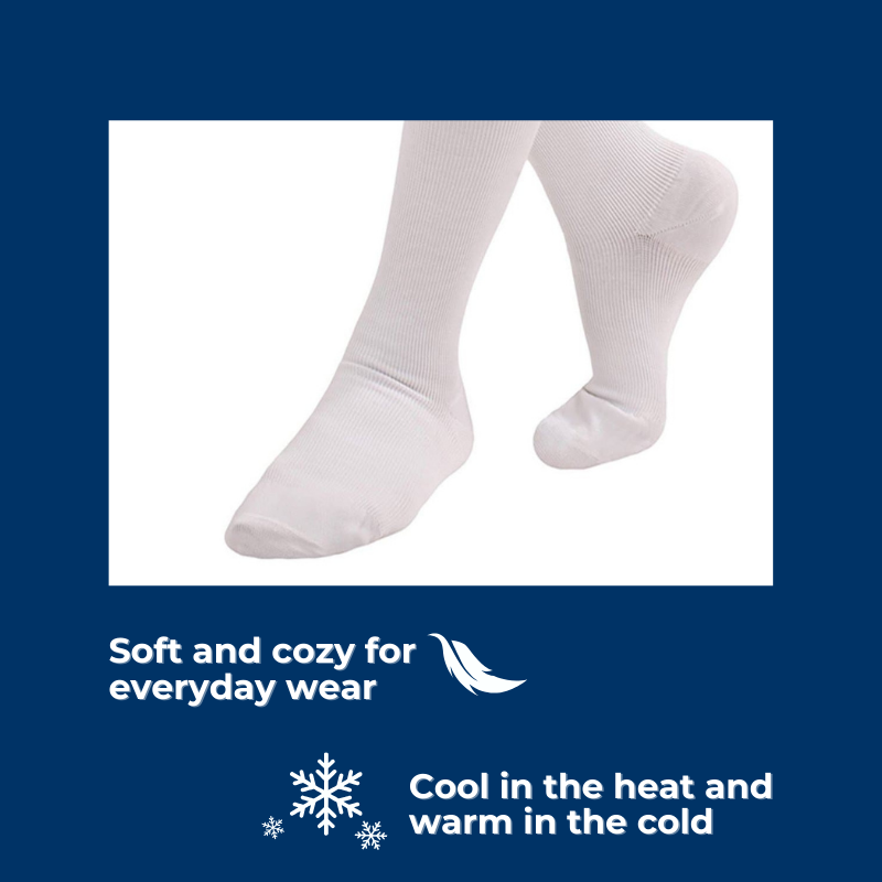 Men's Over-the-Calf Compression Socks – Medical-Grade Support (1 Pair)