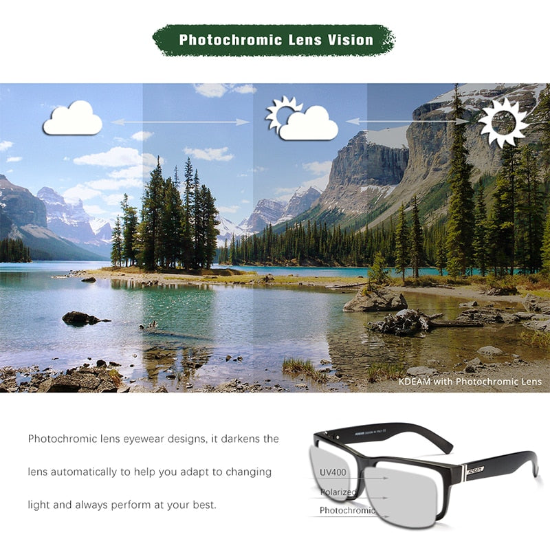 Men's KDEAM Sport Polarized Sunglasses – Shockingly Bold Colors