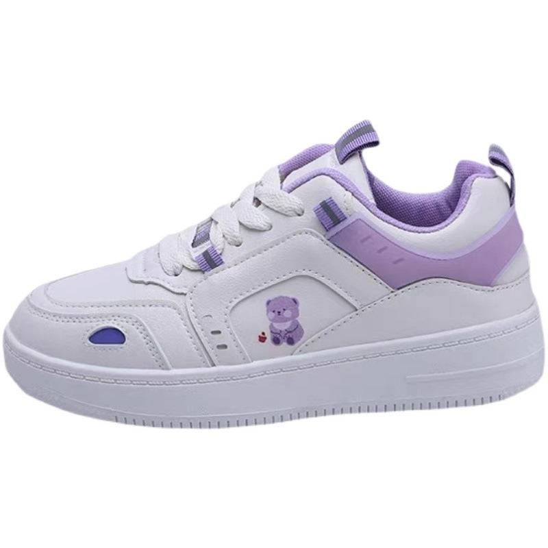 Women's Spring Lace-Up Casual Sneakers