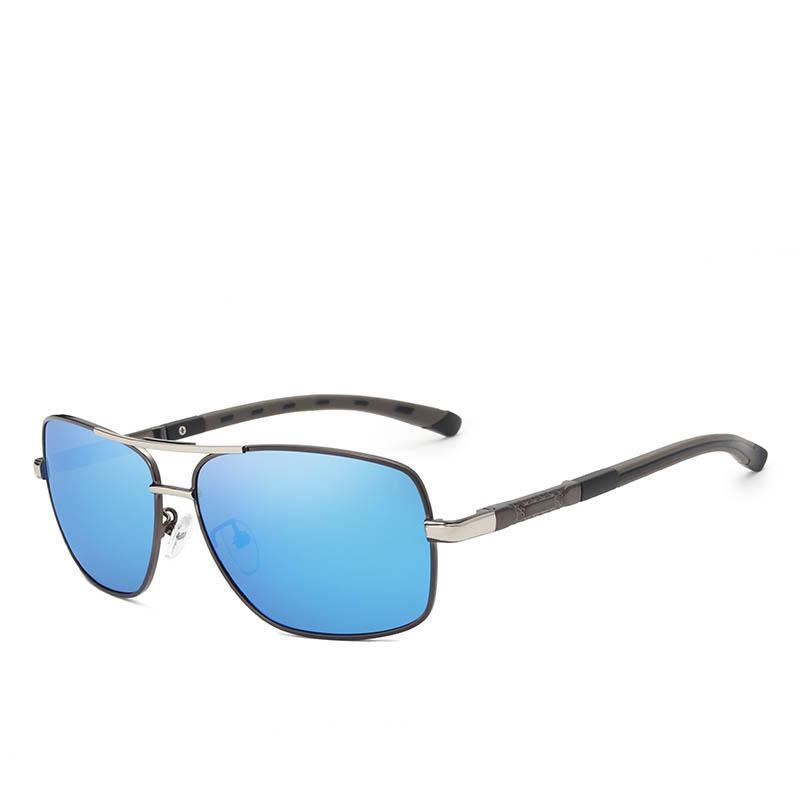 Brand Designer Men's Aluminum Magnesium Sunglasses – Polarized Mirror Lens