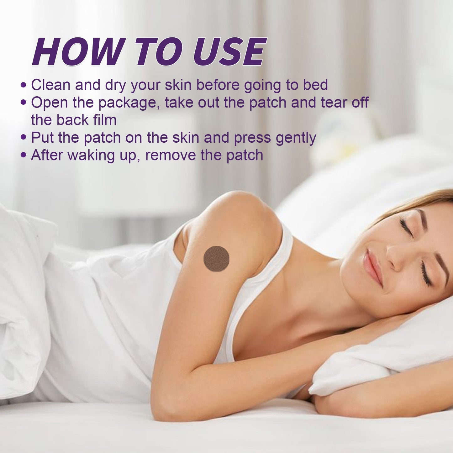 Herbal Sleep Patch – Natural Relaxation & Stress Relief Body Patch