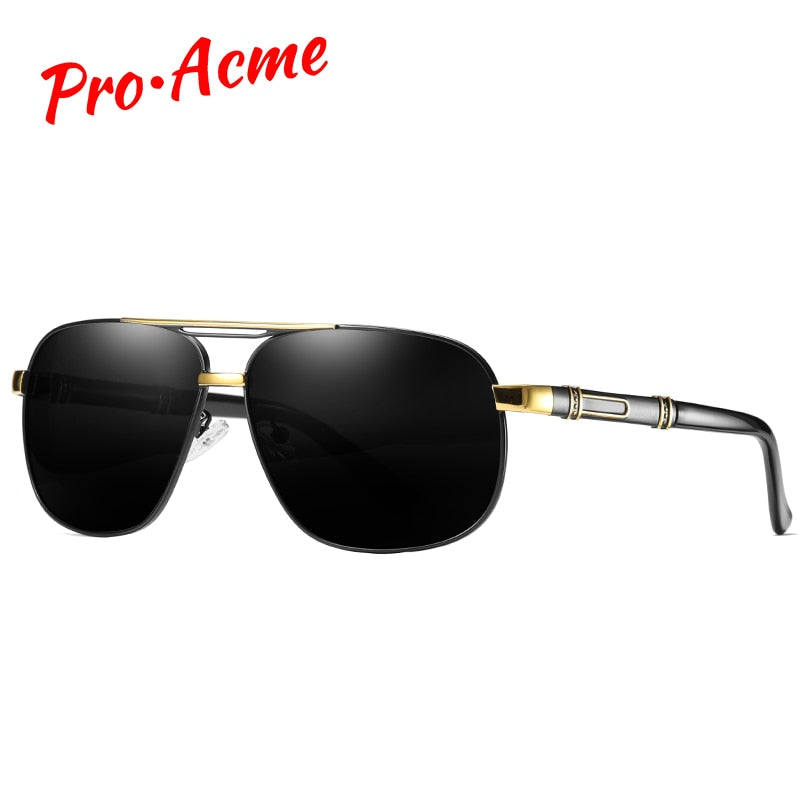 Men's Polarized Driving Sunglasses – Black Designer Sun Glasses