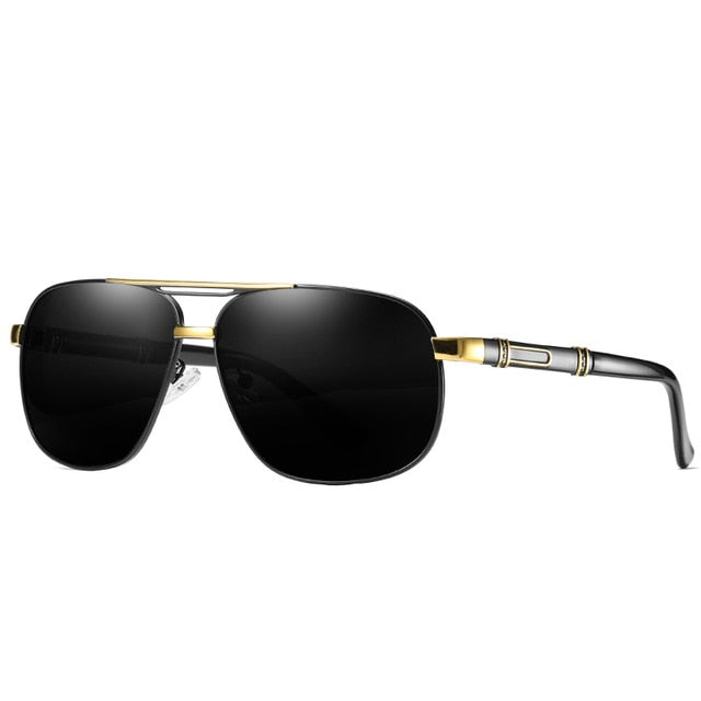 Men's Polarized Driving Sunglasses – Black Designer Sun Glasses