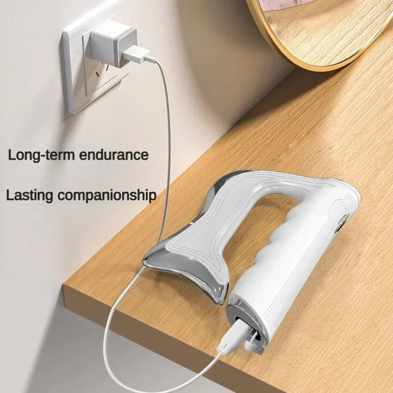 Electric Microcurrent Fascia Massage Gun – NMES Deep Muscle Relief