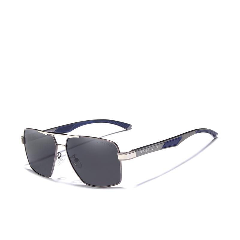 Luxury Aluminum Men's Polarized Sunglasses – Mirror Lens UV400