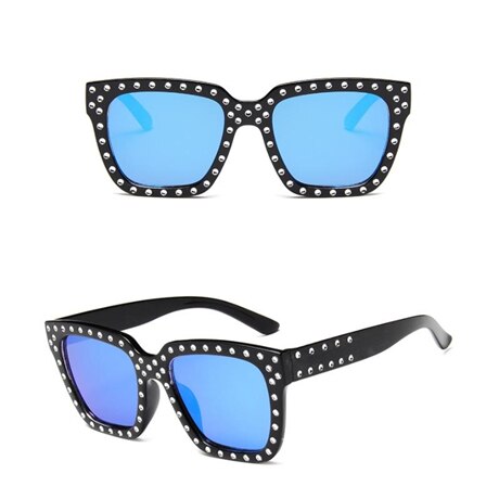 Women's Crystal Decoration Sunglasses – Elegant UV Protection