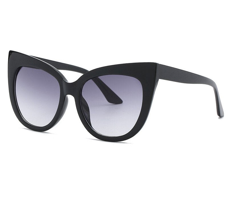 Women's Oversized Cat Eye Sunglasses – UV400 Protection