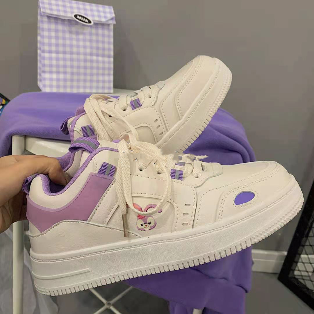 Women's Spring Lace-Up Casual Sneakers