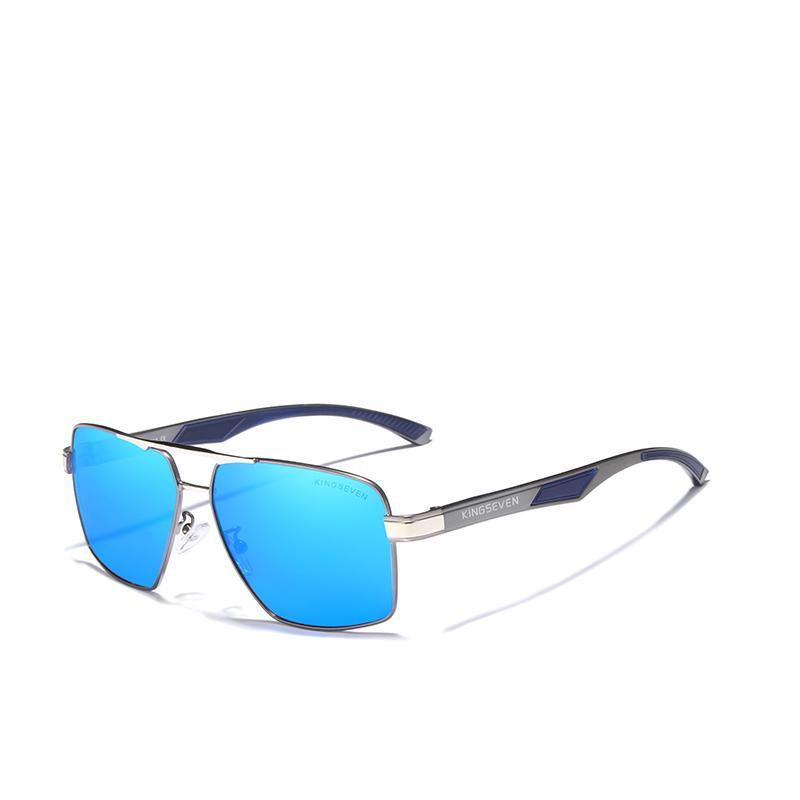 Luxury Aluminum Men's Polarized Sunglasses – Mirror Lens UV400