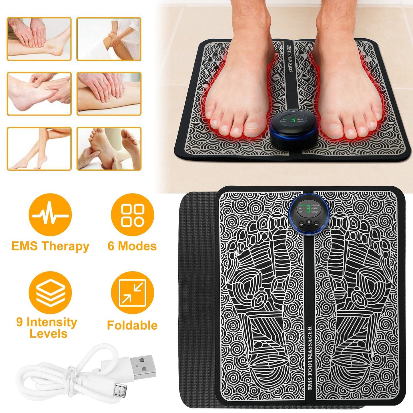 Foot Massage Pad – Reflexology & Relaxation Mat