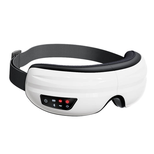 Bluetooth Eye Massager – Air Pressure & Vibration for Migraine & Sleep Relief