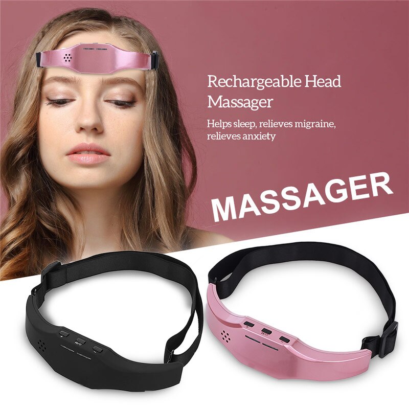 Electric Head Massager & Sleep Therapy Device – Migraine & Insomnia Relief