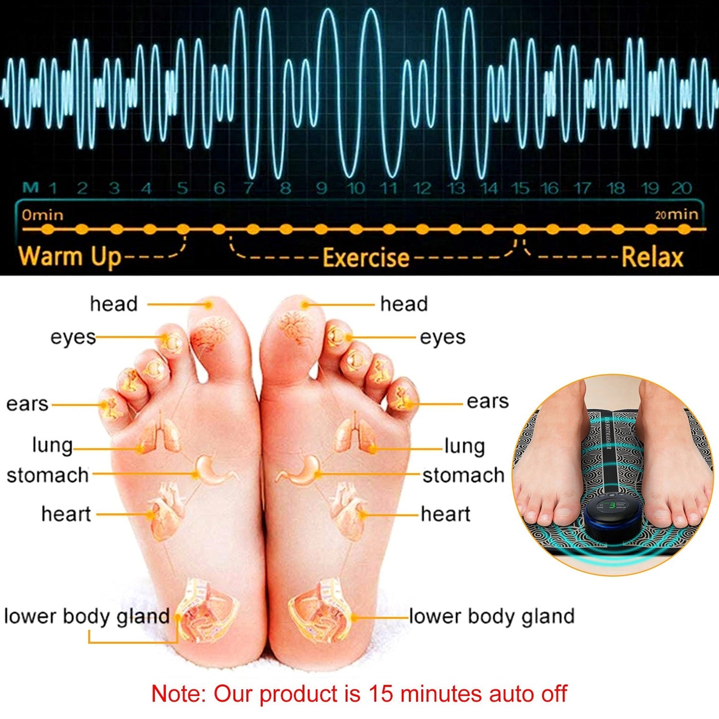 Foot Massage Pad – Reflexology & Relaxation Mat