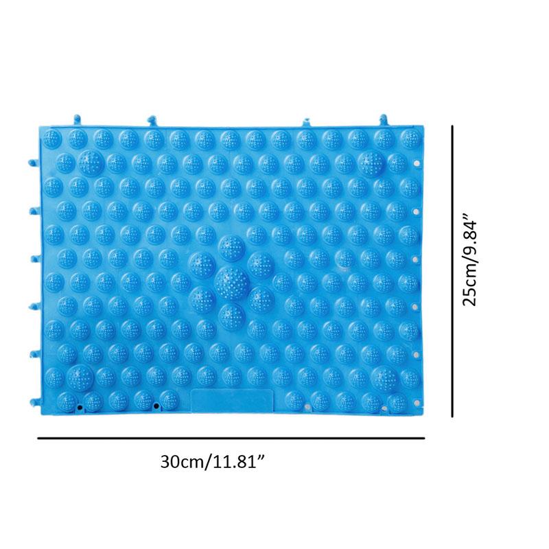Reflexology Acupressure Foot Massage Mat – Shiatsu Blood Circulation Pad