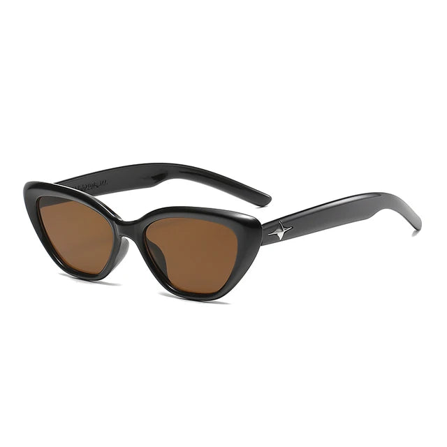 Fashion Cat Eye Sunglasses – Classic Rice Nail Design for Women & Men