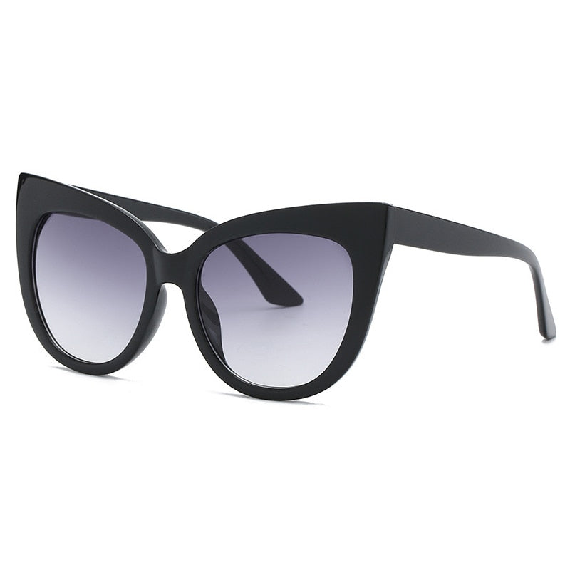 Women's Oversized Cat Eye Sunglasses – UV400 Protection
