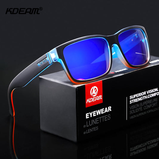 Men's KDEAM Sport Polarized Sunglasses – Shockingly Bold Colors