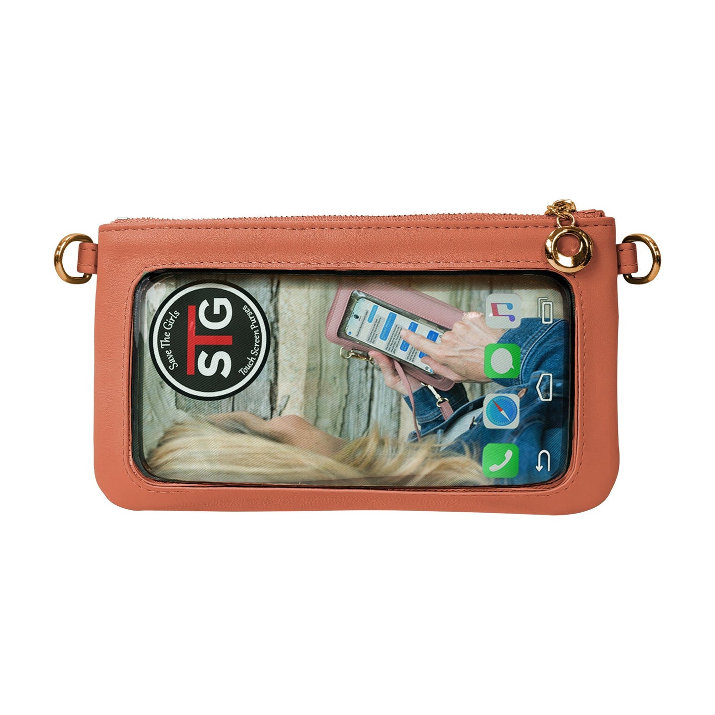 Bella RFID Women's Crossbody Purse | RFID Blocking Touchscreen Wallet