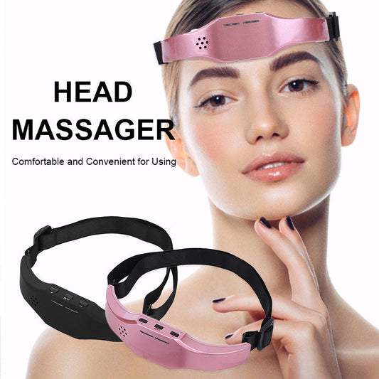 Electric Head Massager & Sleep Therapy Device – Migraine & Insomnia Relief