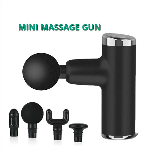 Mini Percussion Massage Gun – Deep Muscle Fascial Body Massager