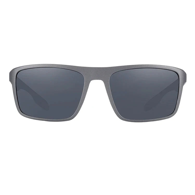 BARCUR TR90 Ultralight Polarized Sunglasses – Vintage Square UV400 for Men
