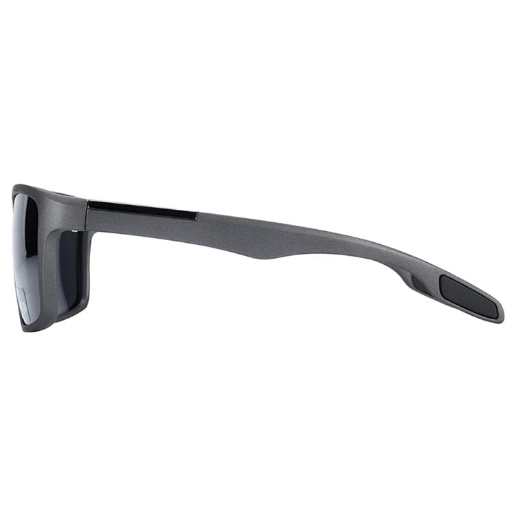 BARCUR TR90 Ultralight Polarized Sunglasses – Vintage Square UV400 for Men