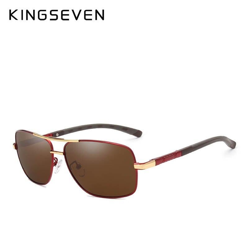 Brand Designer Men's Aluminum Magnesium Sunglasses – Polarized Mirror Lens