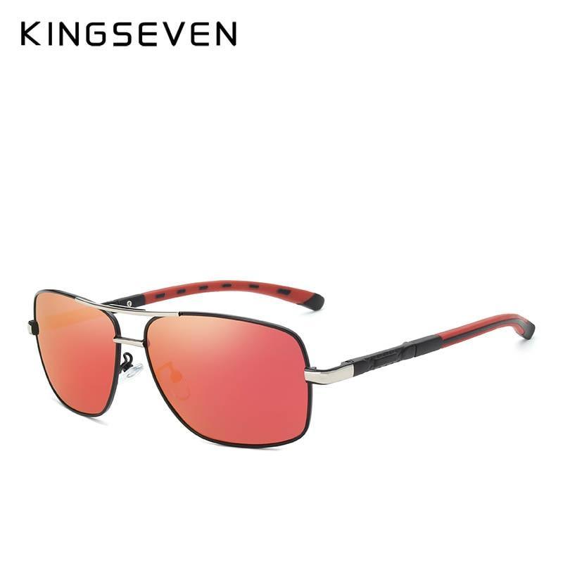 Brand Designer Men's Aluminum Magnesium Sunglasses – Polarized Mirror Lens