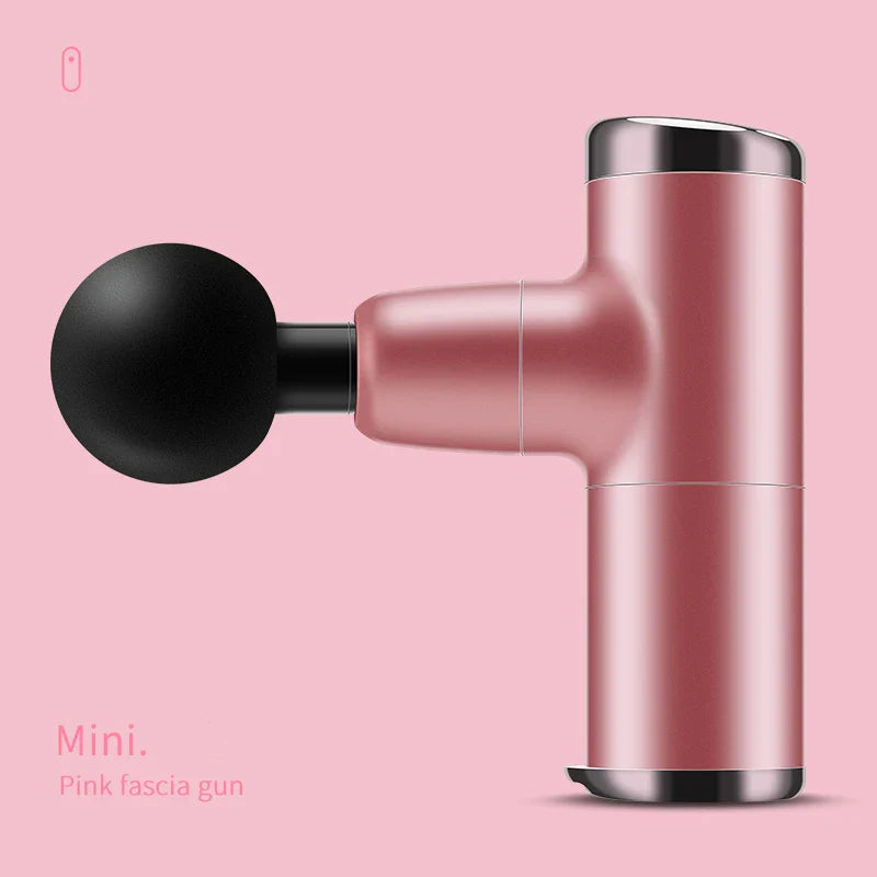 Mini Percussion Massage Gun – Deep Muscle Fascial Body Massager