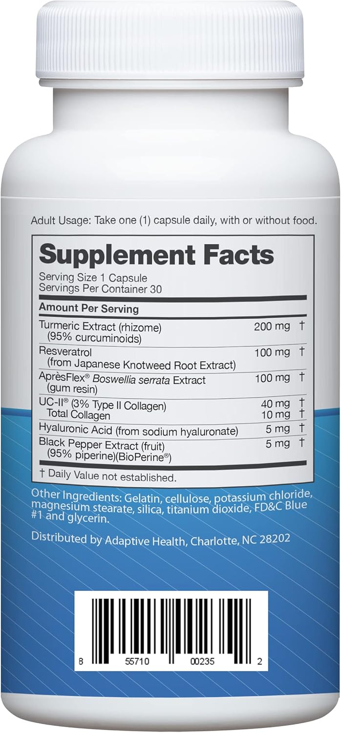 Instaflex Advanced Joint Support - Doctor Formulated Joint Relief Supplement, Featuring Collagen & 5 Other Joint Discomfort Fighting Ingredients
