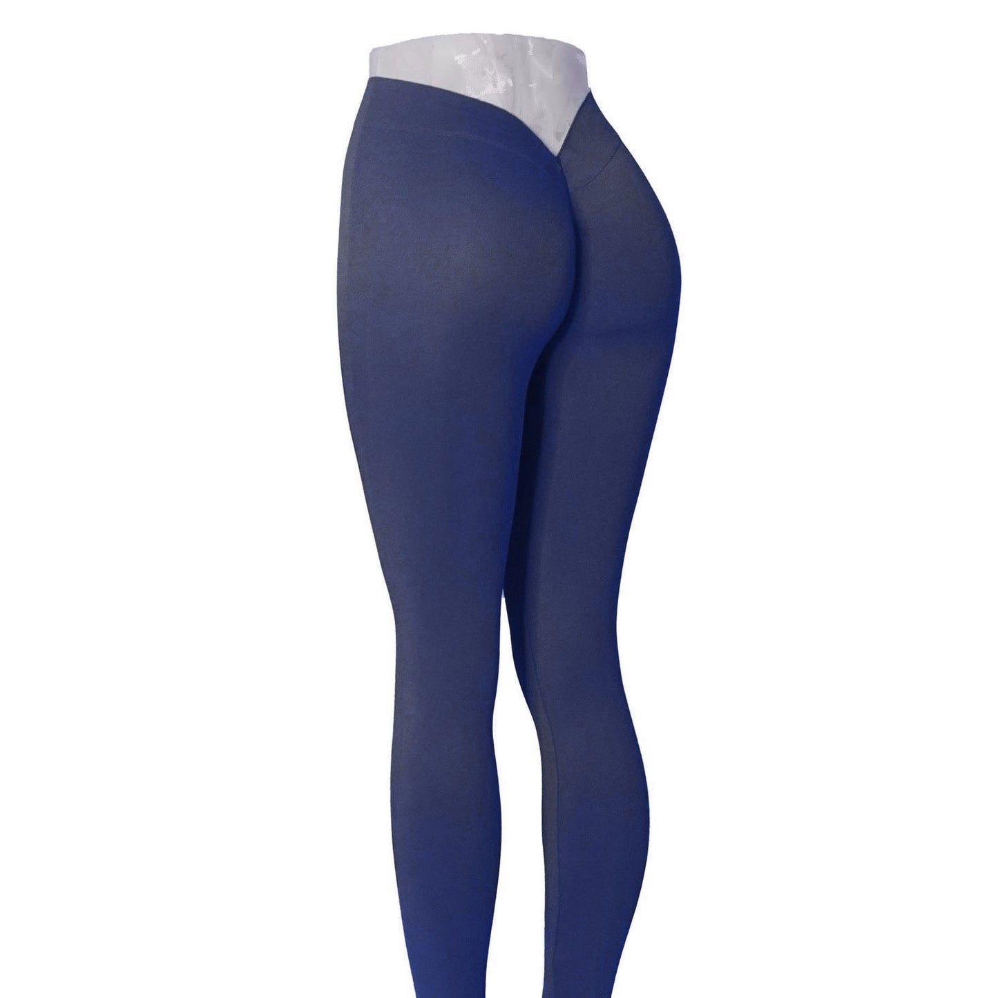Women's Peach Hip Yoga Pants – High-Waist V-Cut Workout Leggings