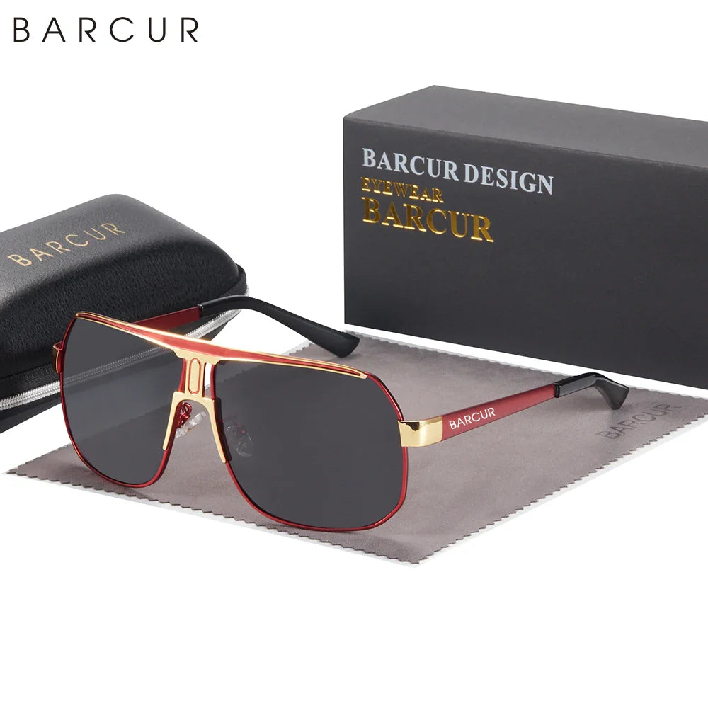 BARCUR Polarized Sports Sunglasses – UV400 Gradient Lenses for Men