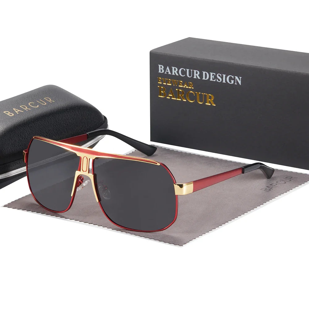 BARCUR Polarized Sports Sunglasses – UV400 Gradient Lenses for Men