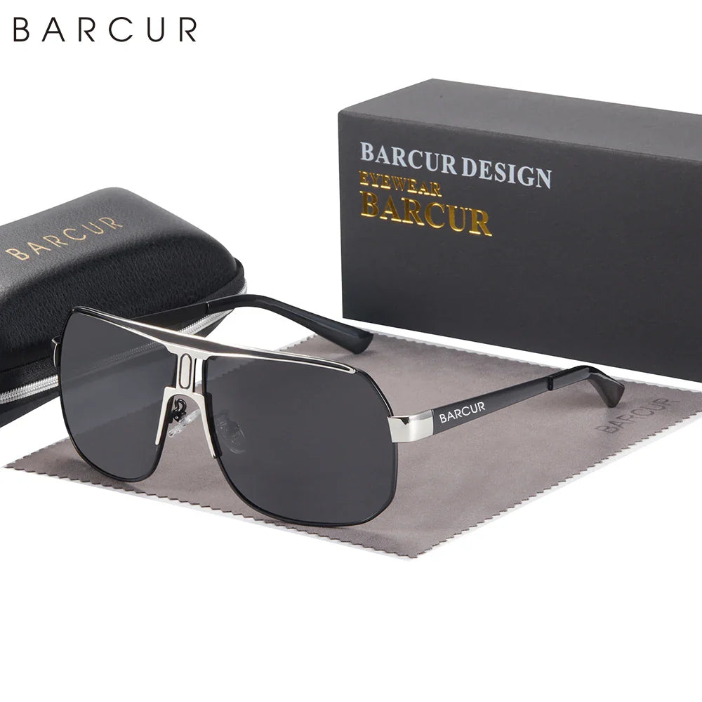 BARCUR Polarized Sports Sunglasses – UV400 Gradient Lenses for Men