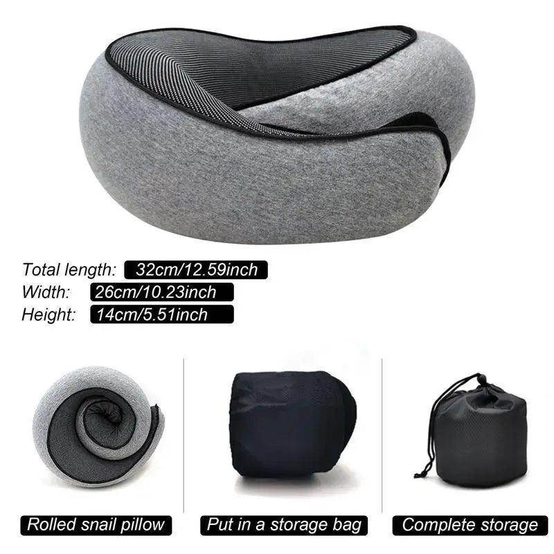 Travel Neck Pillow – Comfortable Sleeping Pillow for Travel & Rest