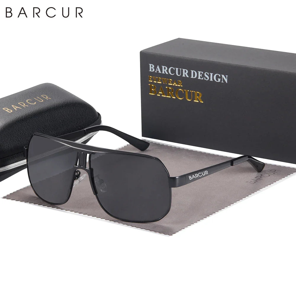 BARCUR Polarized Sports Sunglasses – UV400 Gradient Lenses for Men