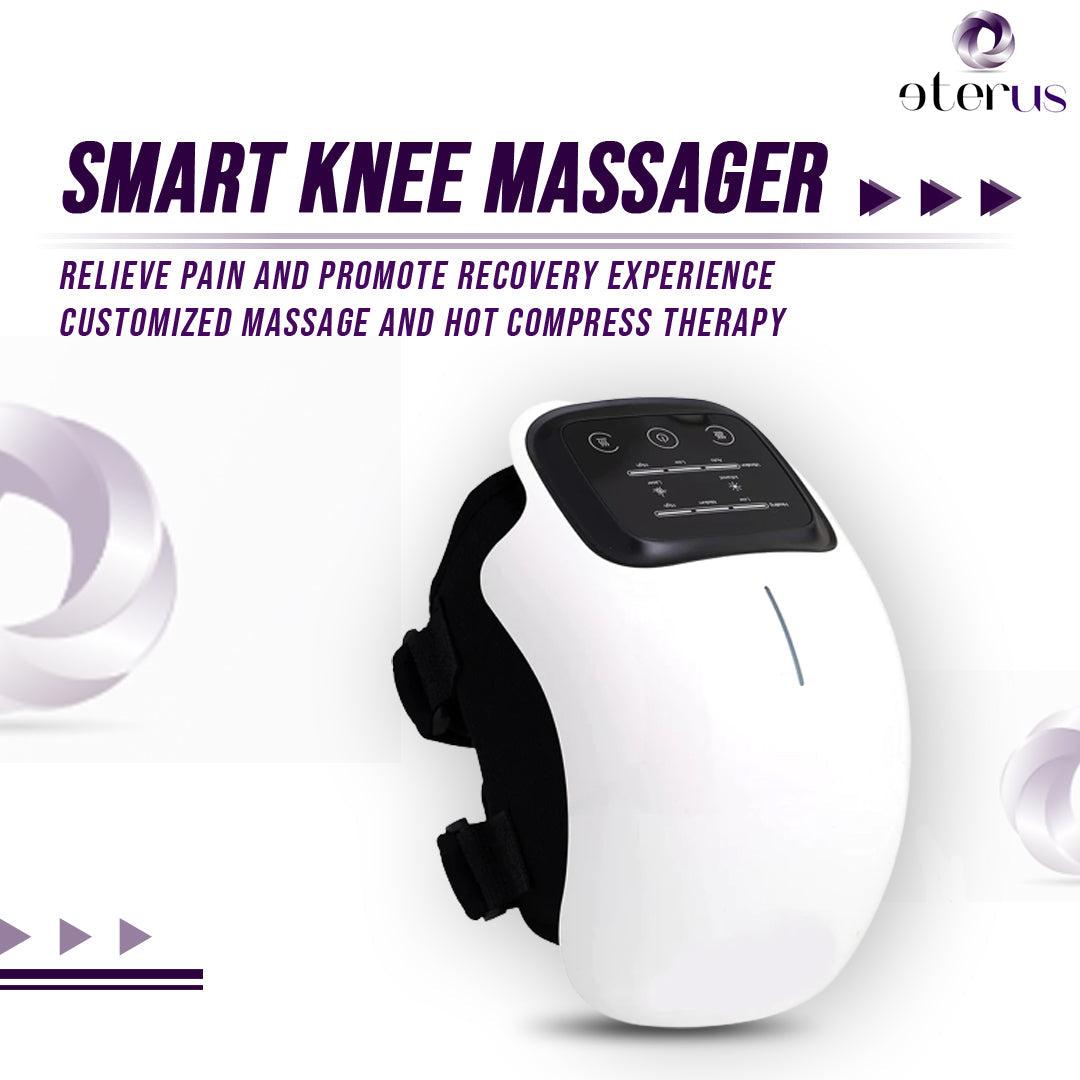 Smart Knee Massager with Heat & Vibration