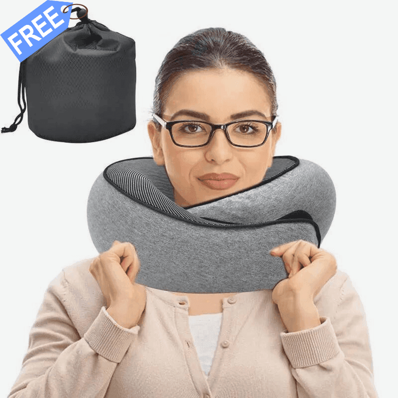 Travel Neck Pillow – Comfortable Sleeping Pillow for Travel & Rest