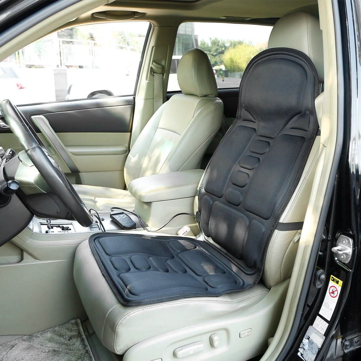 Electric Back Massager Cushion – Car & Chair Seat Massager