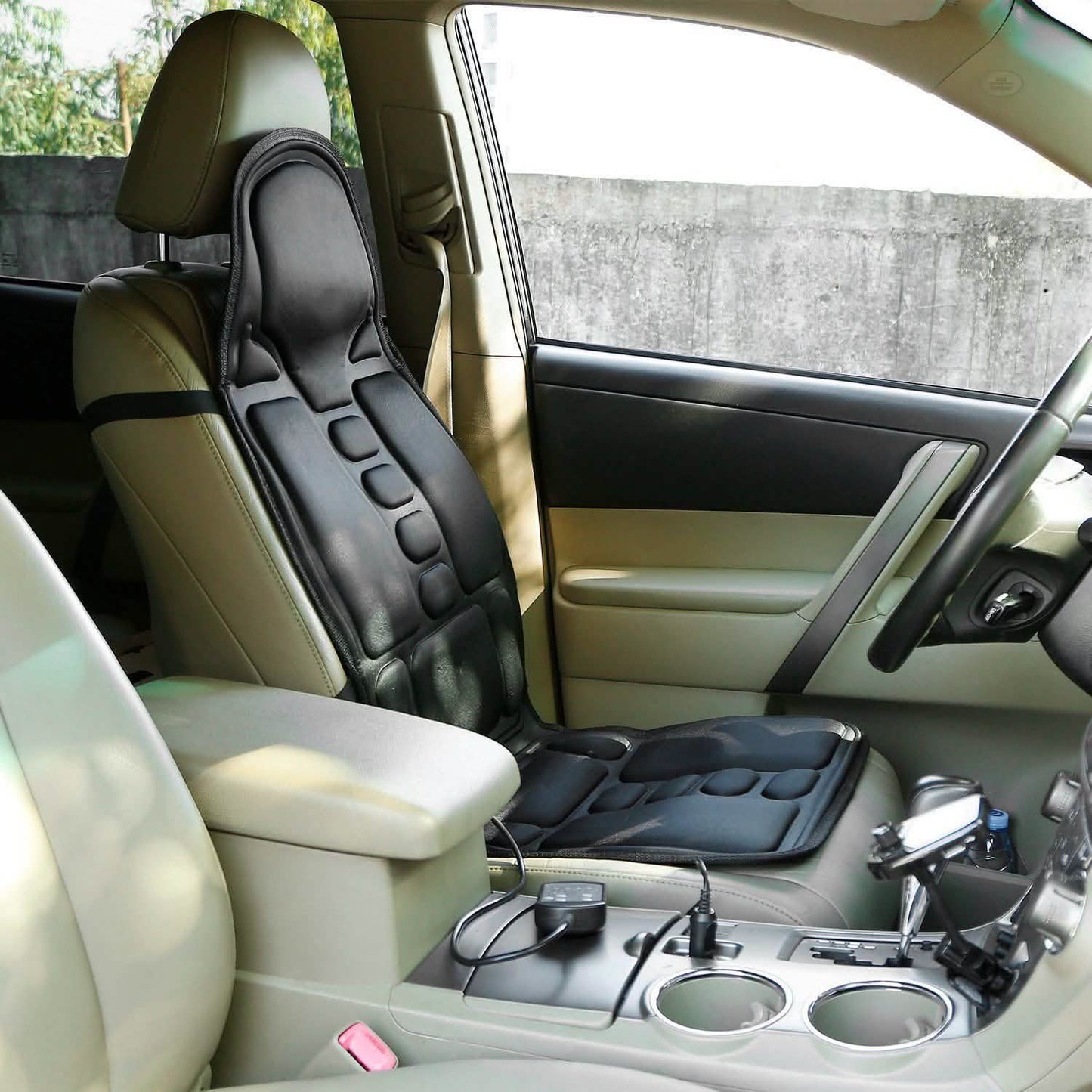 Electric Back Massager Cushion – Car & Chair Seat Massager