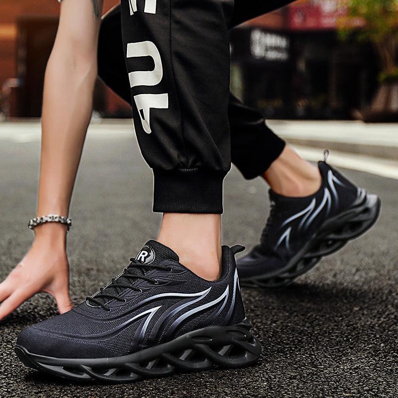 Men's Light Blade Running Sneakers – Breathable Lightweight Sport Shoes