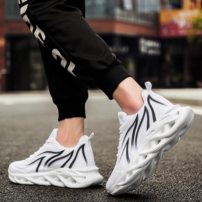 Men's Light Blade Running Sneakers – Breathable Lightweight Sport Shoes