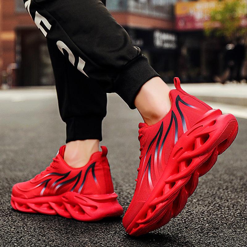 Men's Light Blade Running Sneakers – Breathable Lightweight Sport Shoes